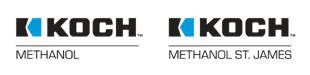 Koch Methanol and Koch St. James Logos